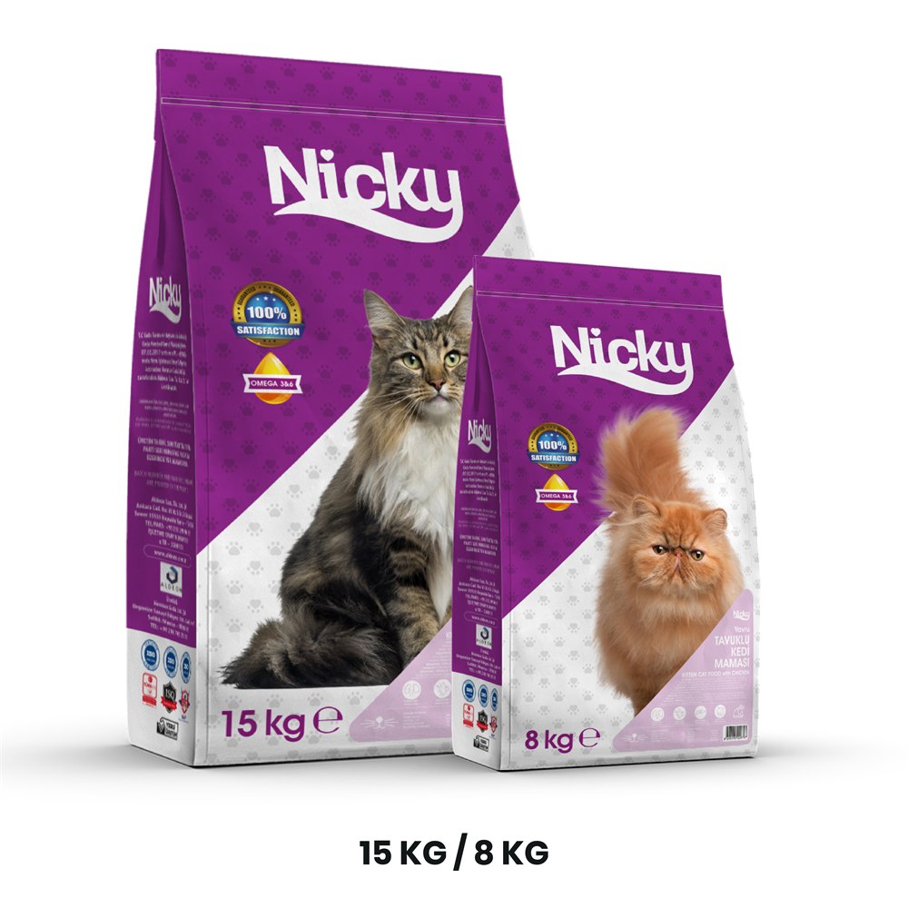 Nicky Tavuklu Yavru Kedi Maması