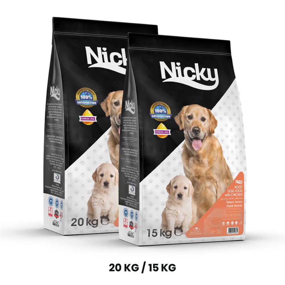 Nicky Tavuklu Köpek Maması – Eco