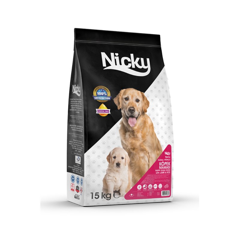 Nicky Kuzulu / Pirinçli Yavru Köpek Maması – Premium
