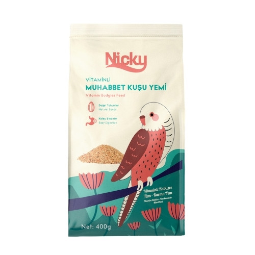 Nicky Vitaminli Muhabbet Kuşu Yemi