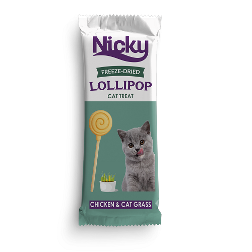 Nicky Kedi Otlu Lolipop