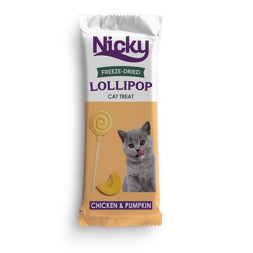 Nicky Bal Kabaklı Lolipop