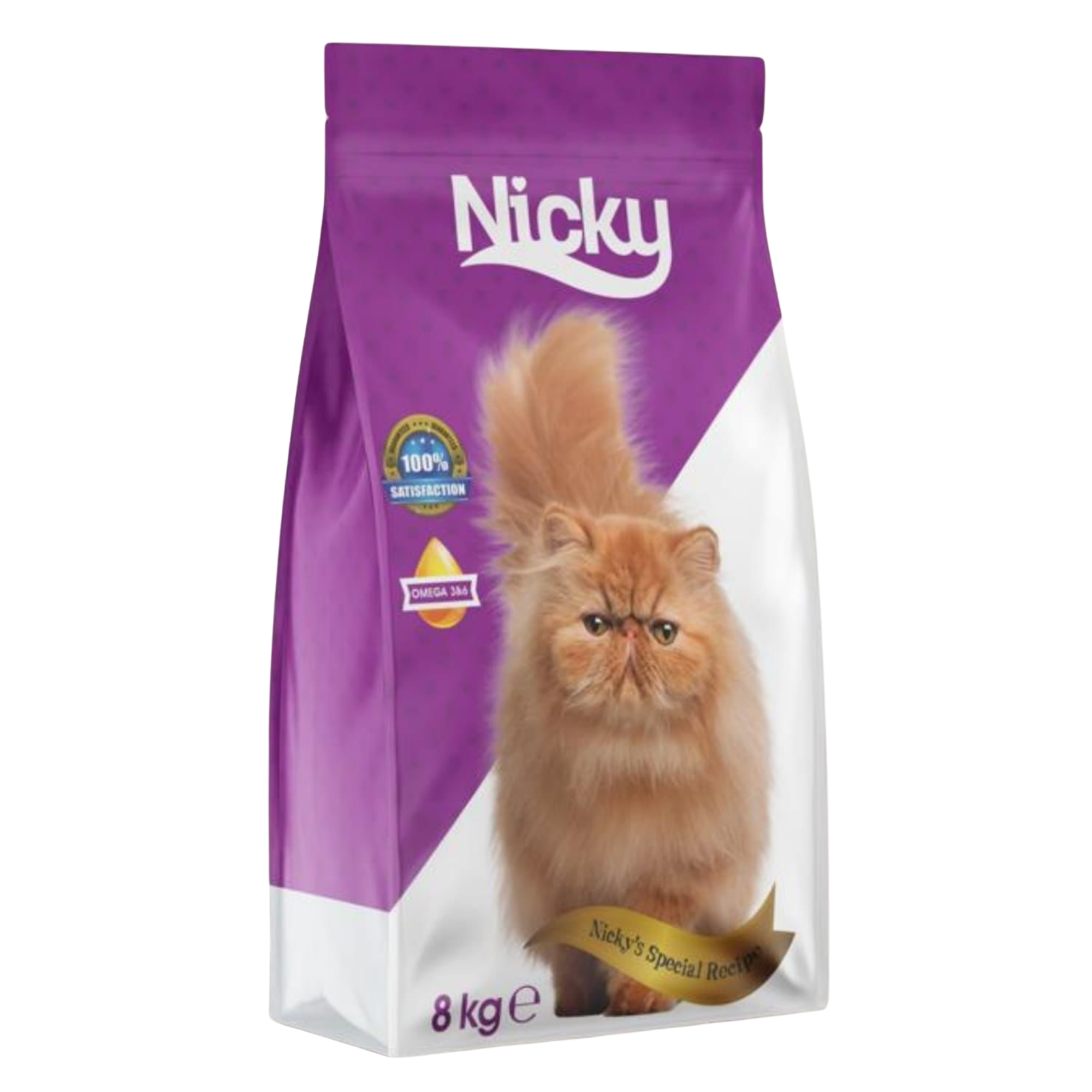 Nicky Sterilized Salmon Cat Food 8KG