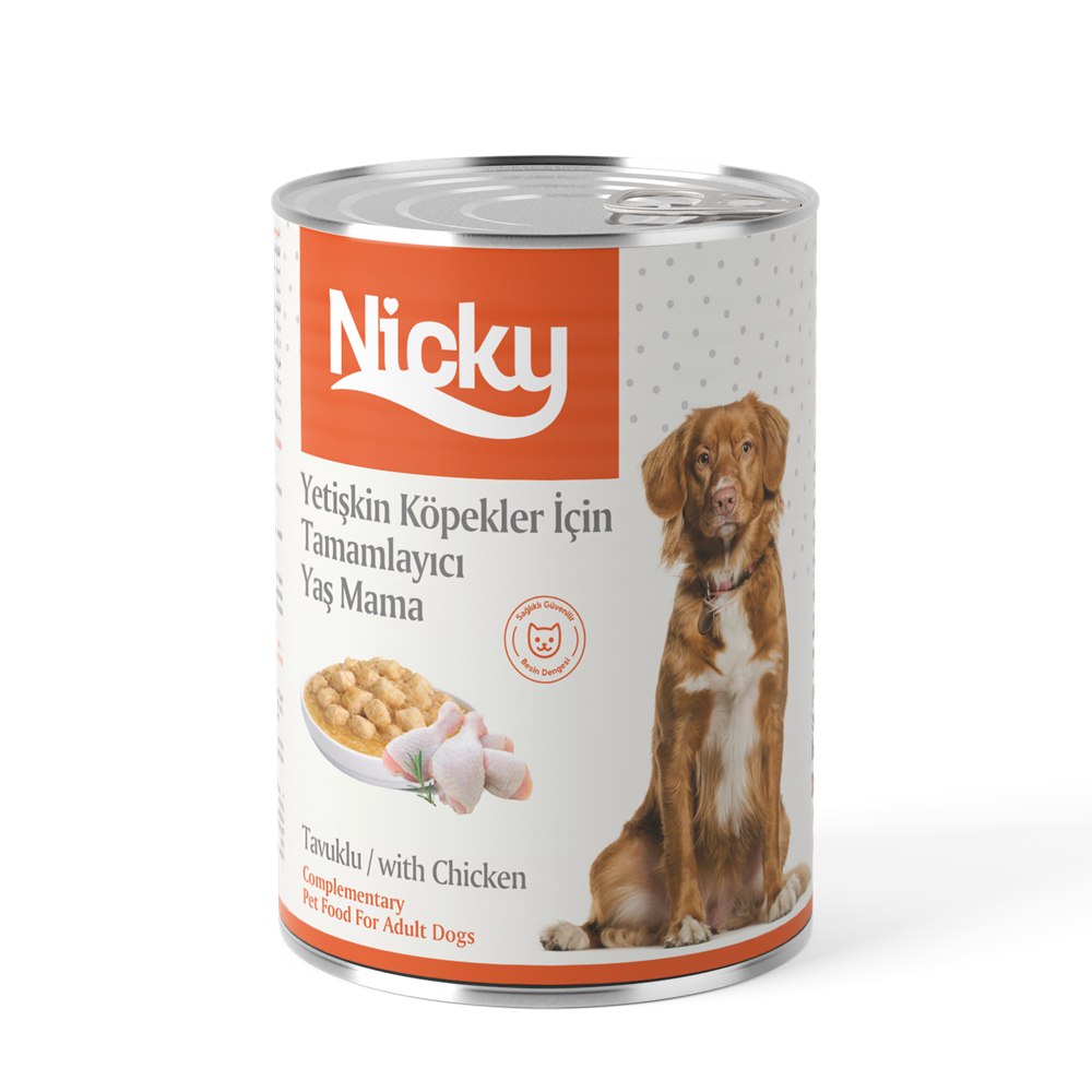 Nicky Adult Dog Meaty Chunks with Chicken in Gravy