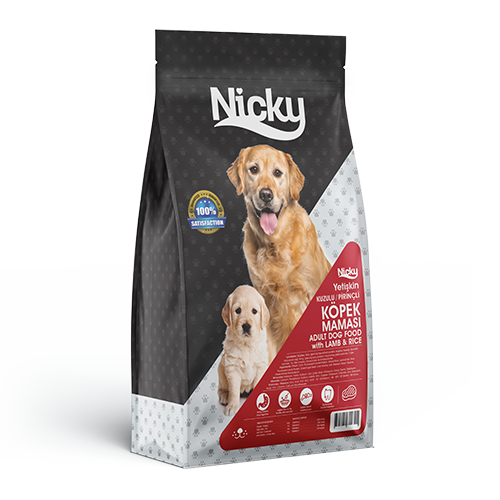 Nicky Lamb / Rice Dog Food Adult - Low Protein