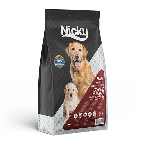 Nicky Lamb / Rice Dog Food Adult - High Protein